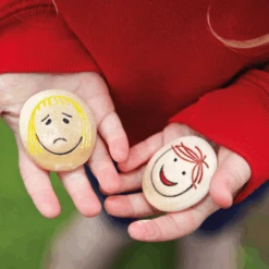 Yellow Door Sensomotorische Speelstenen, Educatief - Emotie Stenen (emotion Stones), Set Van 12