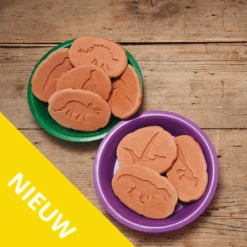 Yellow Door Sensomotorische Speelstenen - Pootafdrukken Dino's, Set Van 8