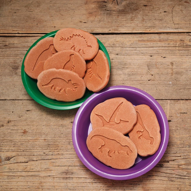 Yellow Door Sensomotorische Speelstenen - Pootafdrukken Dino's, Set Van 8 7 Yellow Door Sensomotorische Speelstenen - Pootafdrukken Dino's, Set Van 8 - Afbeelding 7